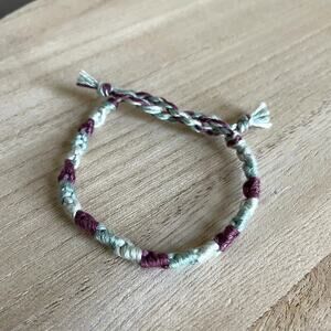 Ash Bracelet anklet trendy comfortable tie embroidery thread woven gift